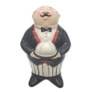 TRACY FLICKINGER Certified International Ceramic CHEF Waiter‎ Utensil Holder